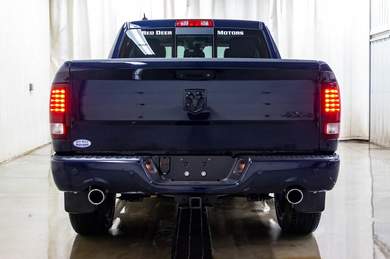 2018 Ram 1500 4x4 Crew Cab Sport Leather Roof Nav Red Deer AB