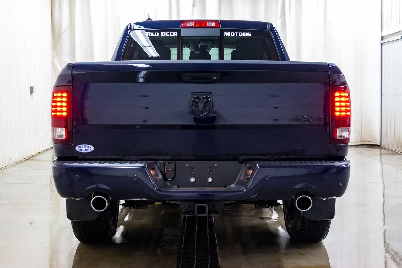 2018 Ram 1500 4x4 Crew Cab Sport Leather Roof Nav Red Deer AB