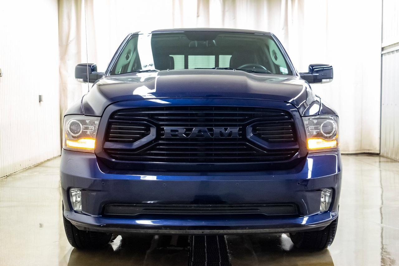 2018 Ram 1500 4x4 Crew Cab Sport Leather Roof Nav Red Deer AB
