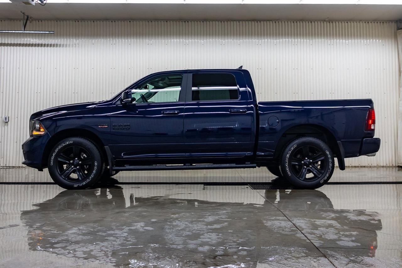 2018 Ram 1500 4x4 Crew Cab Sport Leather Roof Nav Red Deer AB