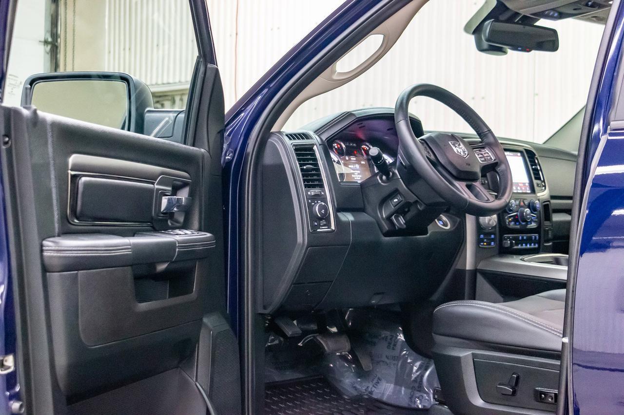 2018 Ram 1500 4x4 Crew Cab Sport Leather Roof Nav Red Deer AB