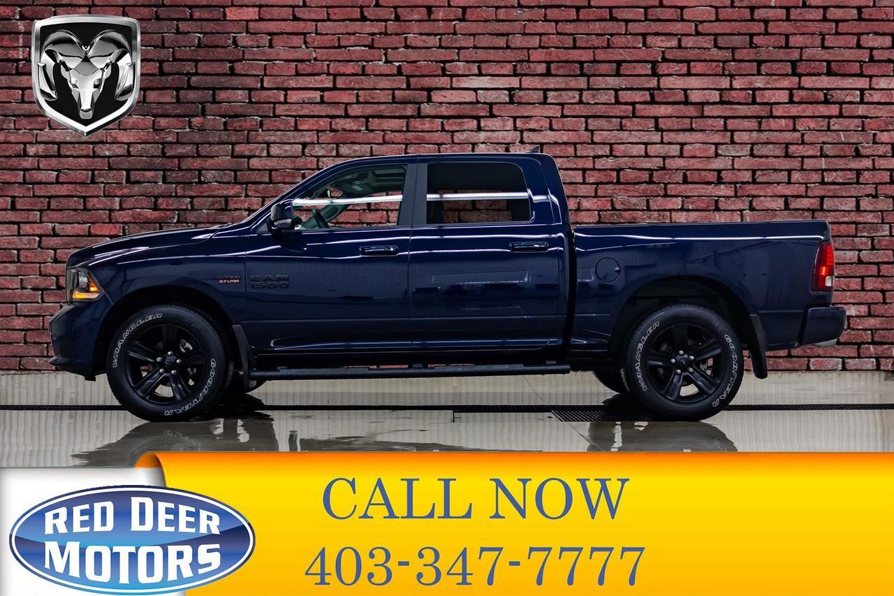 2018 Ram 1500 4x4 Crew Cab Sport Leather Roof Nav