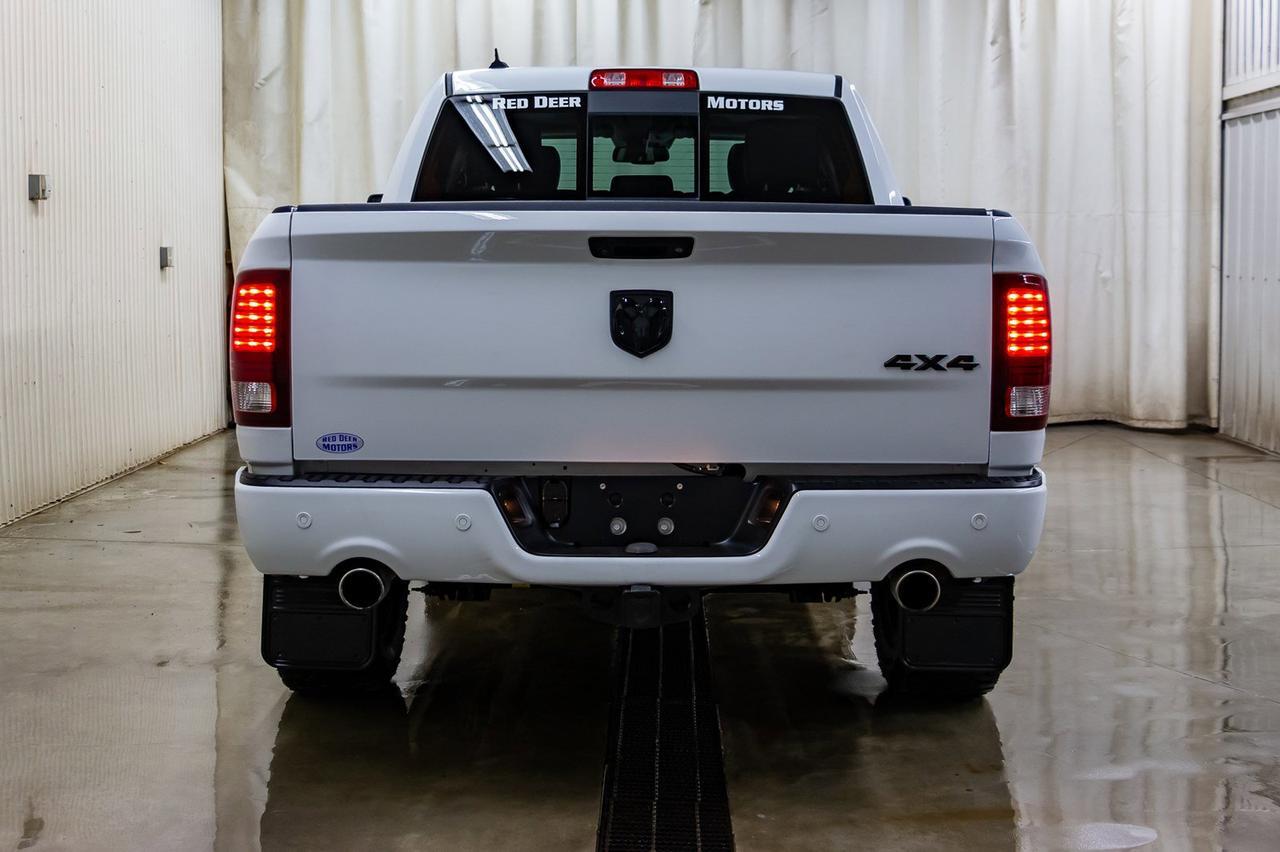 2018 Ram 1500 4x4 Crew Cab Sport Leather Roof Nav Red Deer AB