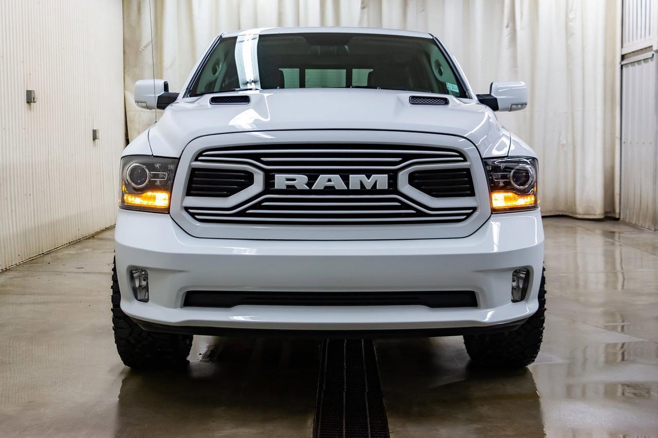 2018 Ram 1500 4x4 Crew Cab Sport Leather Roof Nav Red Deer AB