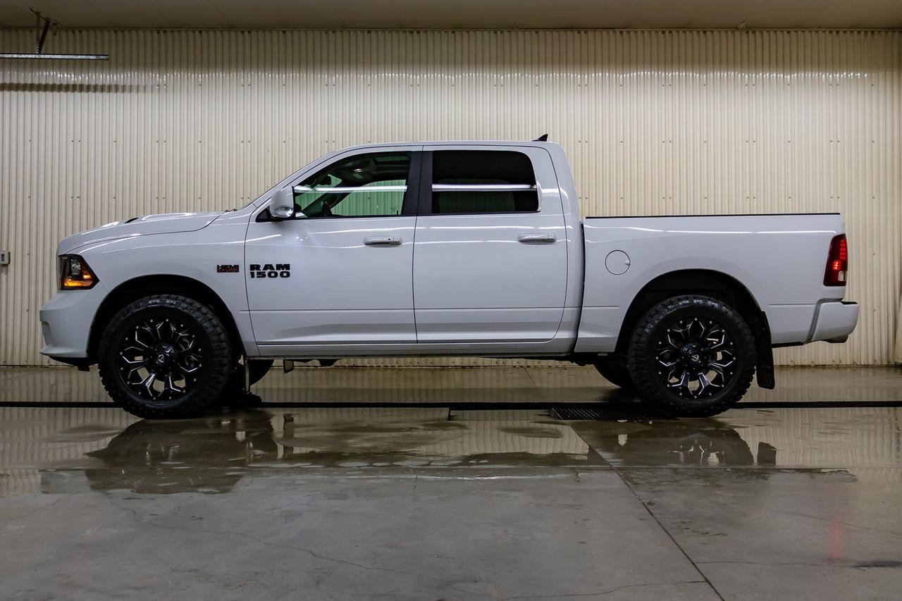 2018 Ram 1500 4x4 Crew Cab Sport Leather Roof Nav Red Deer AB