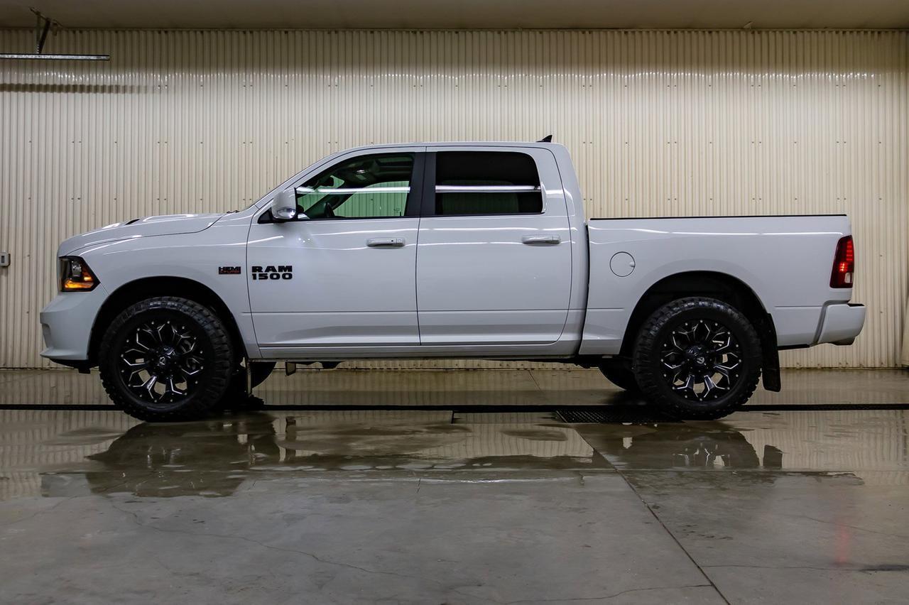 2018 Ram 1500 4x4 Crew Cab Sport Leather Roof Nav Red Deer AB