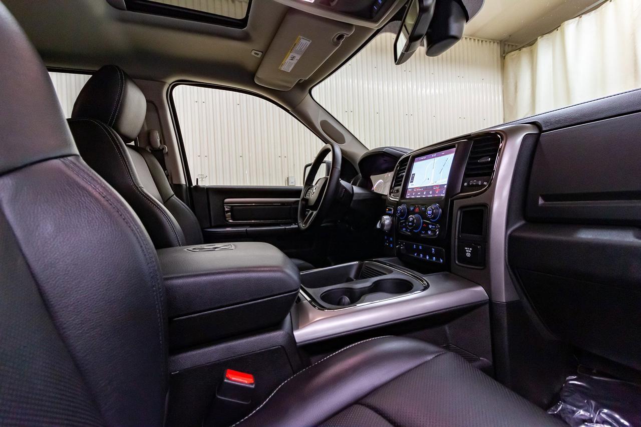 2018 Ram 1500 4x4 Crew Cab Sport Leather Roof Nav Red Deer AB