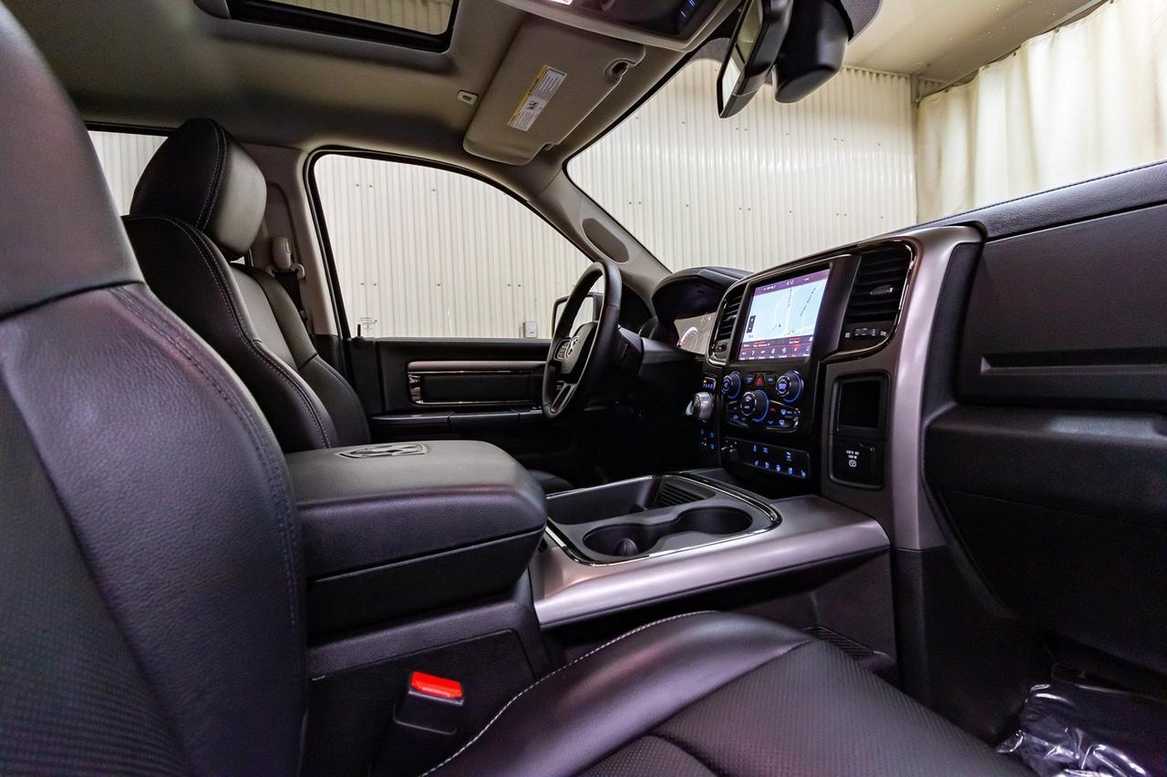 2018 Ram 1500 4x4 Crew Cab Sport Leather Roof Nav Red Deer AB