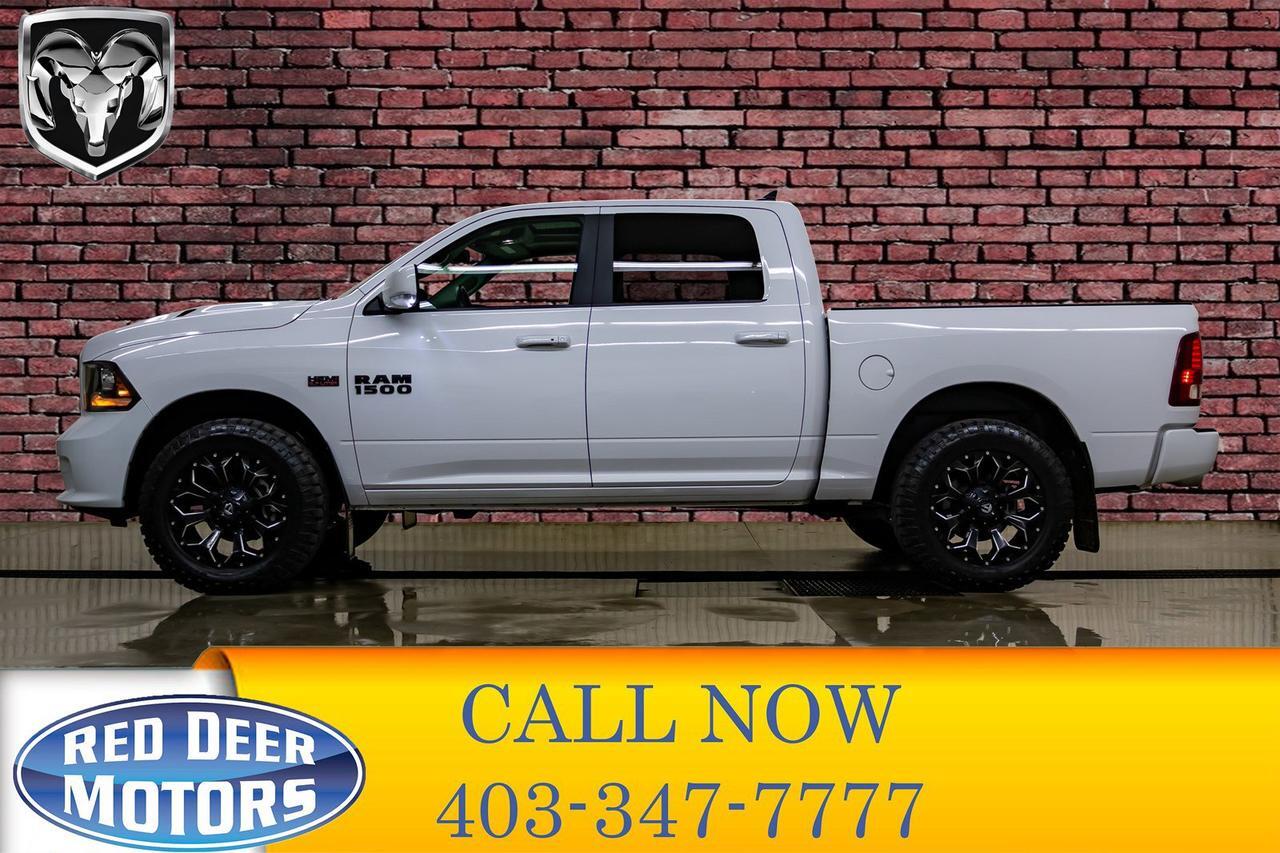 2018 Ram 1500 4x4 Crew Cab Sport Leather Roof Nav