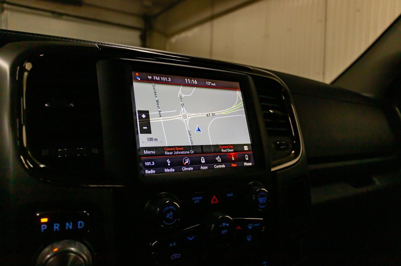 2018 Ram 1500 4x4 Crew Cab Sport Longbox Leather Roof Nav Red Deer AB