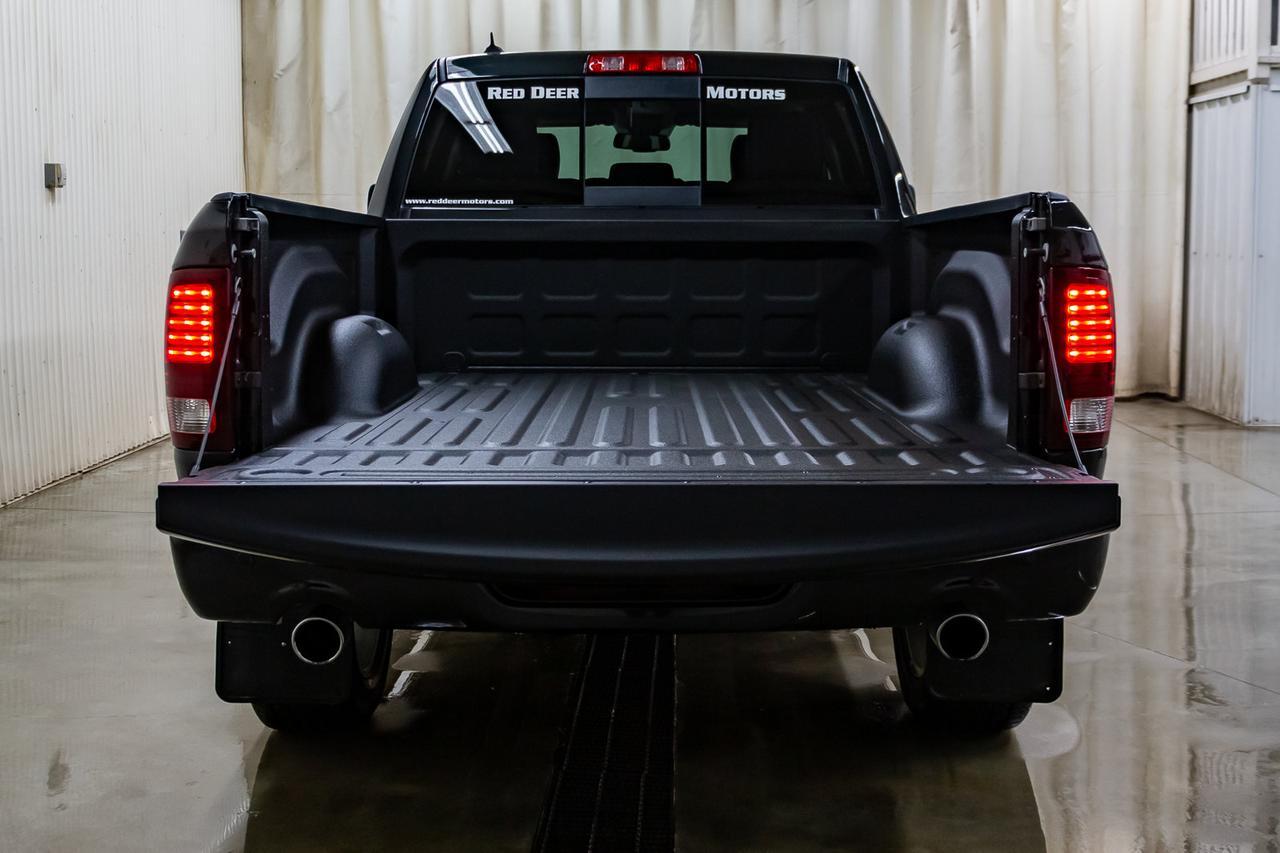 2018 Ram 1500 4x4 Crew Cab Sport Longbox Leather Roof Nav Red Deer AB
