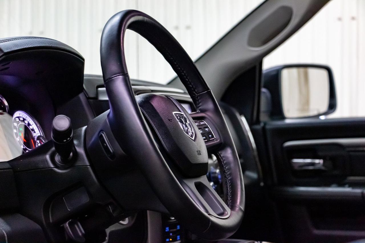 2018 Ram 1500 4x4 Crew Cab Sport Longbox Leather Roof Nav Red Deer AB