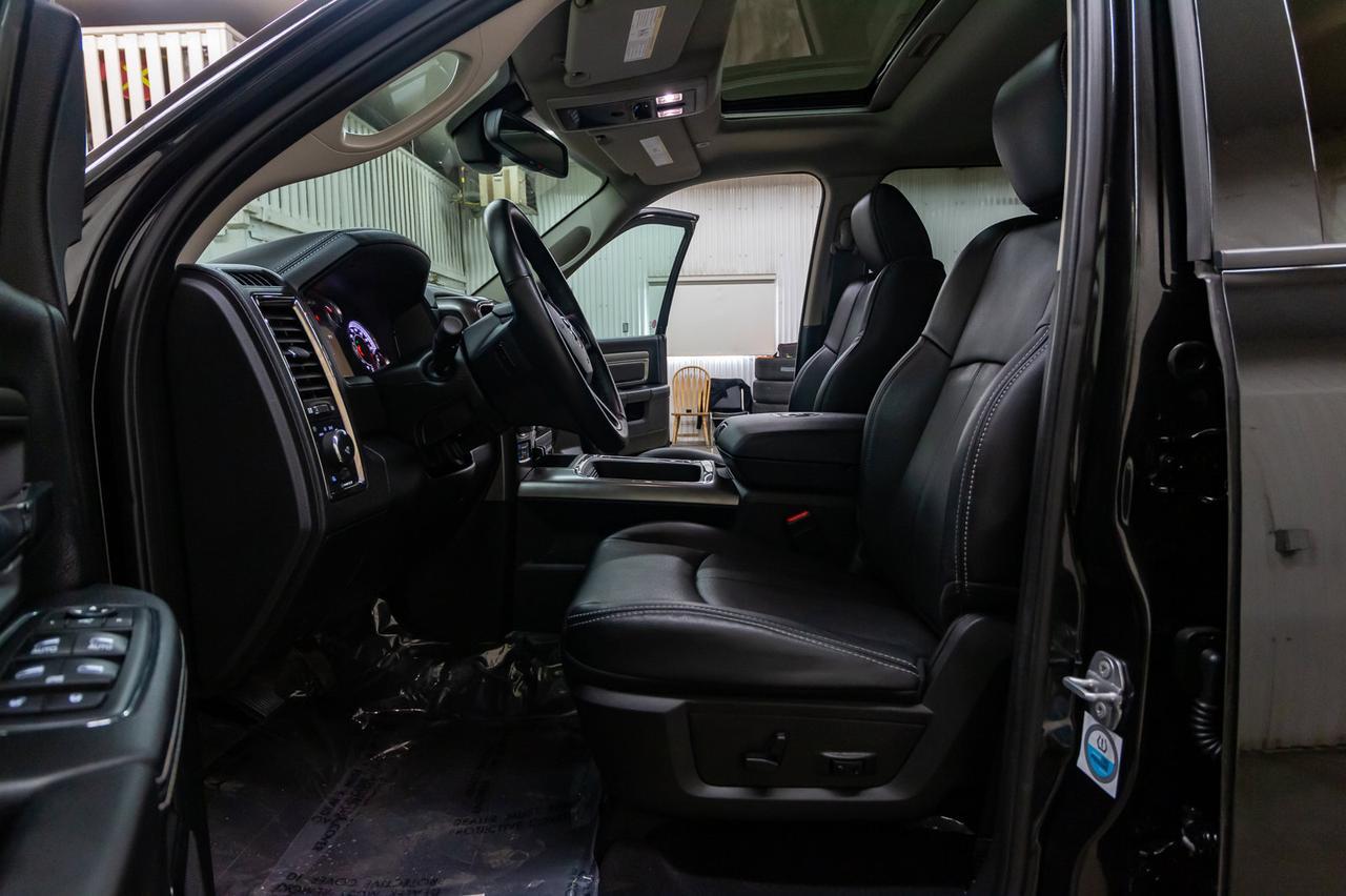 2018 Ram 1500 4x4 Crew Cab Sport Longbox Leather Roof Nav Red Deer AB