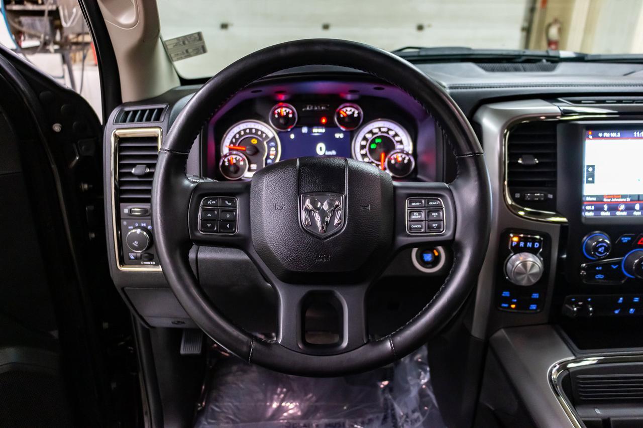 2018 Ram 1500 4x4 Crew Cab Sport Longbox Leather Roof Nav Red Deer AB