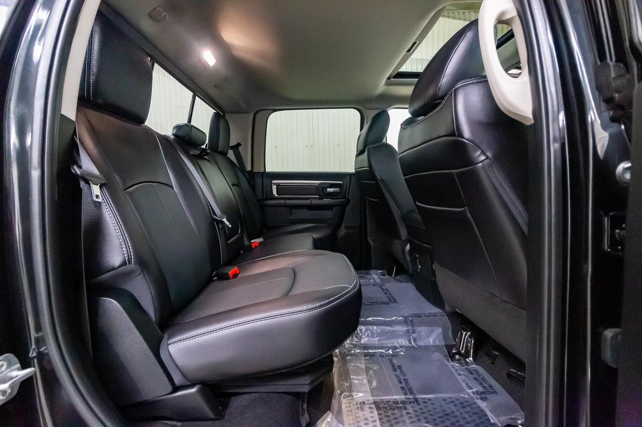 2018 Ram 1500 4x4 Crew Cab Sport Longbox Leather Roof Nav Red Deer AB