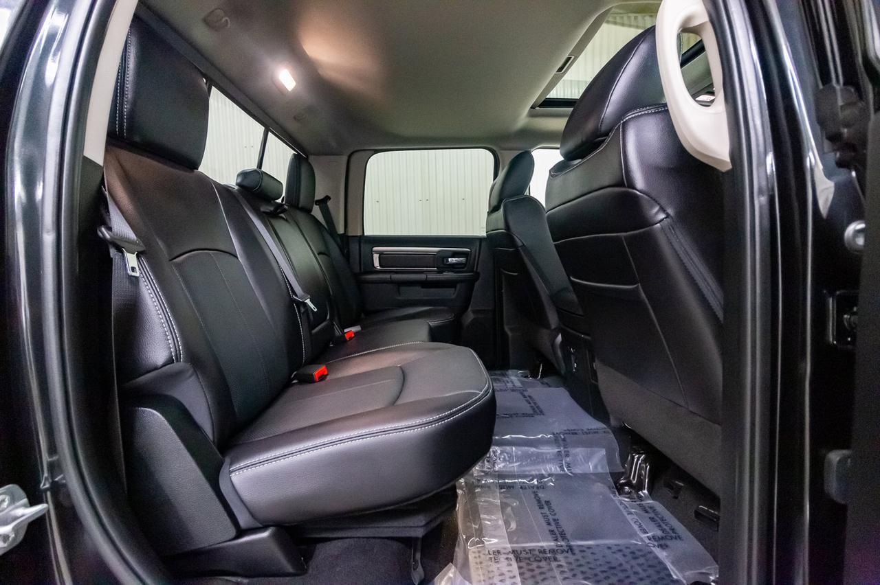 2018 Ram 1500 4x4 Crew Cab Sport Longbox Leather Roof Nav Red Deer AB