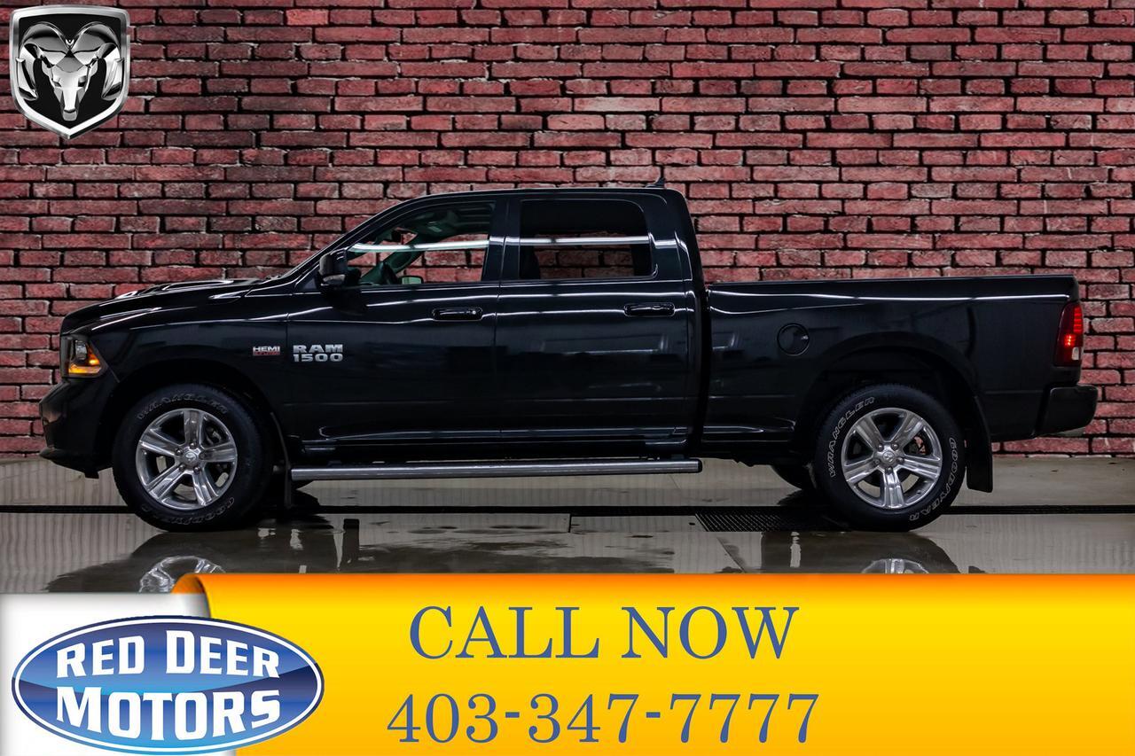 2018 Ram 1500 4x4 Crew Cab Sport Longbox Leather Roof Nav