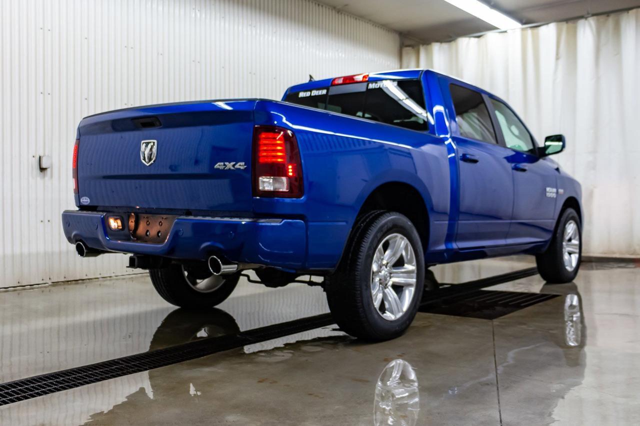 2018 Ram 1500 4x4 Crew Cab Sport Remote Start Red Deer AB