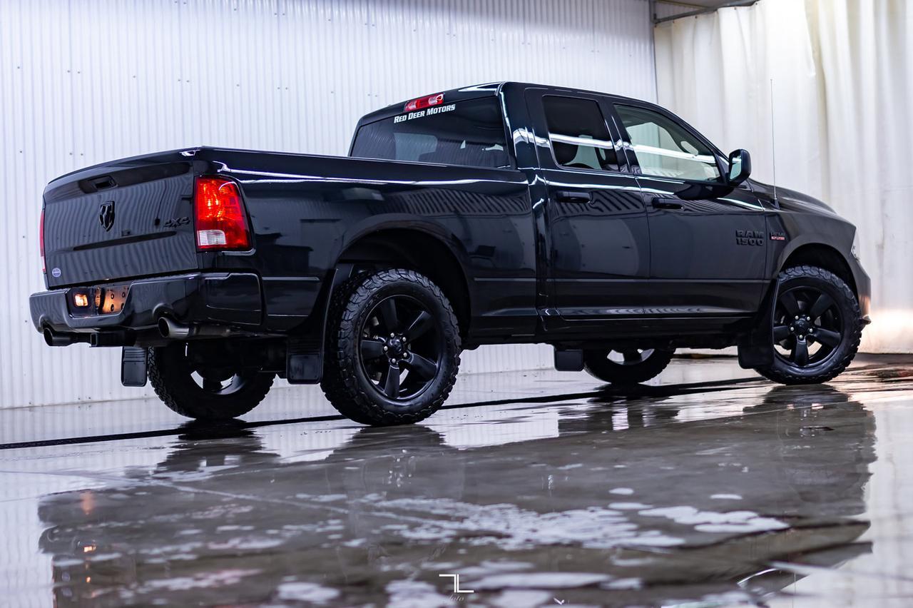 2018 Ram 1500 4x4 Quad Cab Express BCam Red Deer AB