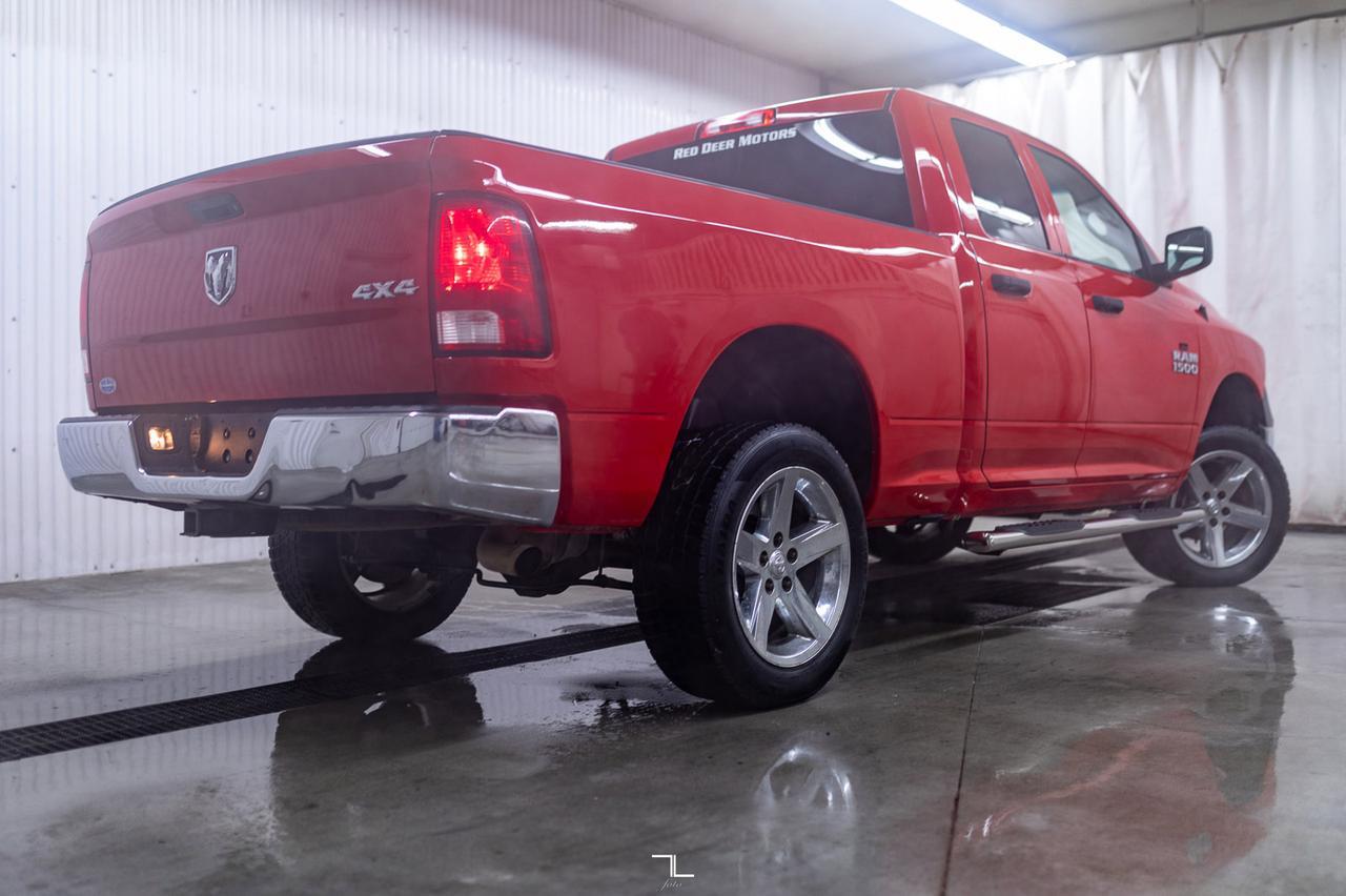 2018 Ram 1500 4x4 Quad Cab SXT Level Kit Red Deer AB