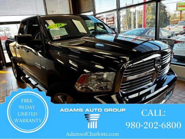 2018 Ram 1500 Big Horn Quad Cab 4x4 6'4 Box