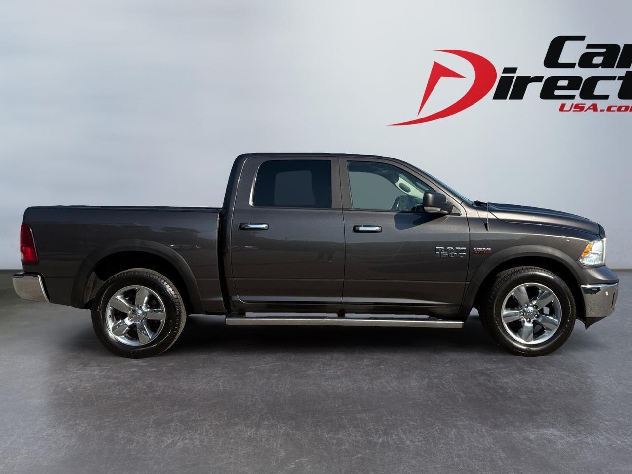 2018 Ram 1500 Big Horn, RUNNING BOARDS, REAR POWER SLIDING WINDOW, BACKUP CAMERA WITH PARKING SENSORS, APPLE CARPLAY/ANDROID AUTO, HEATED STEERING WHEEL & SEATS, TOW PACKAGE, CLEAN CARFAX, GO BIG ON THE ROAD! Virginia Beach VA