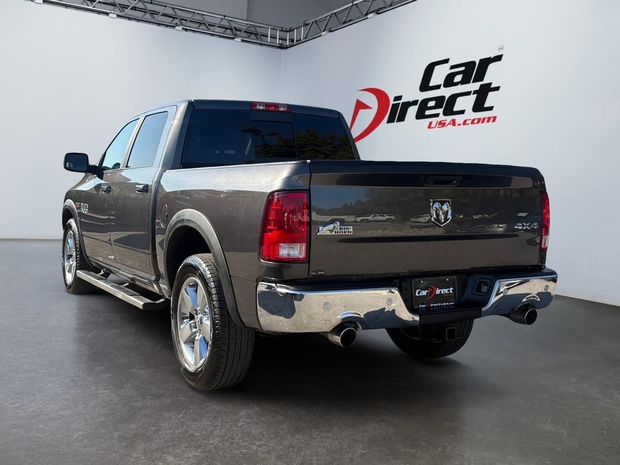 2018 Ram 1500 Big Horn, RUNNING BOARDS, REAR POWER SLIDING WINDOW, BACKUP CAMERA WITH PARKING SENSORS, APPLE CARPLAY/ANDROID AUTO, HEATED STEERING WHEEL & SEATS, TOW PACKAGE, CLEAN CARFAX, GO BIG ON THE ROAD! Virginia Beach VA