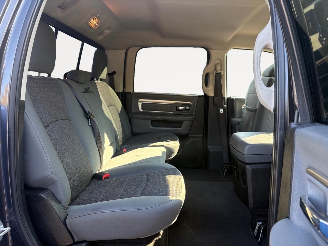 2018 Ram 1500 Big Horn, RUNNING BOARDS, REAR POWER SLIDING WINDOW, BACKUP CAMERA WITH PARKING SENSORS, APPLE CARPLAY/ANDROID AUTO, HEATED STEERING WHEEL & SEATS, TOW PACKAGE, CLEAN CARFAX, GO BIG ON THE ROAD! Virginia Beach VA