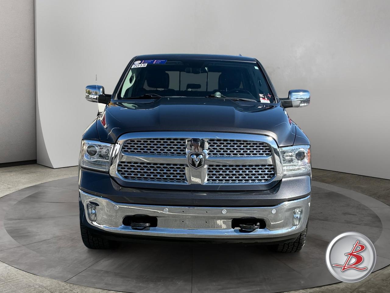 2018 Ram 1500 Crew Cab 4x4 Laramie Hemi