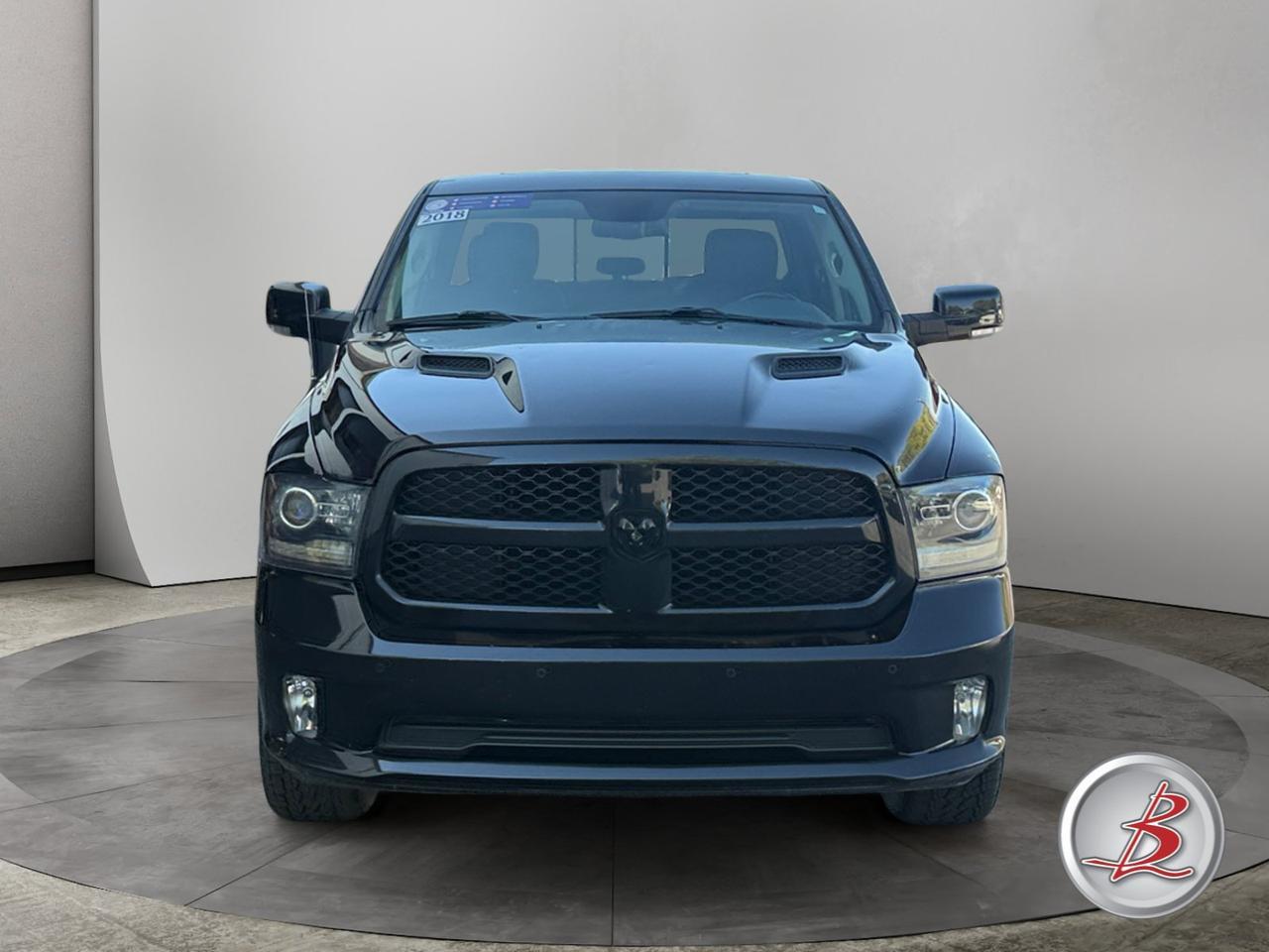2018 Ram 1500 Crew Cab 4x4 Night Edition Hemi