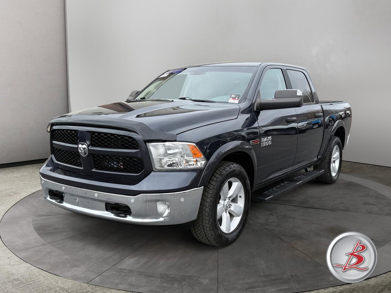 2018 Ram 1500 Crew Cab 4x4 SLT Outdoorsman 3.0 Eco Diesel