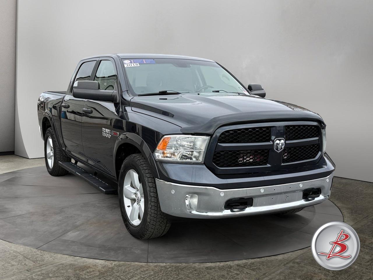 2018 Ram 1500 Crew Cab 4x4 SLT Outdoorsman 3.0 Eco Diesel