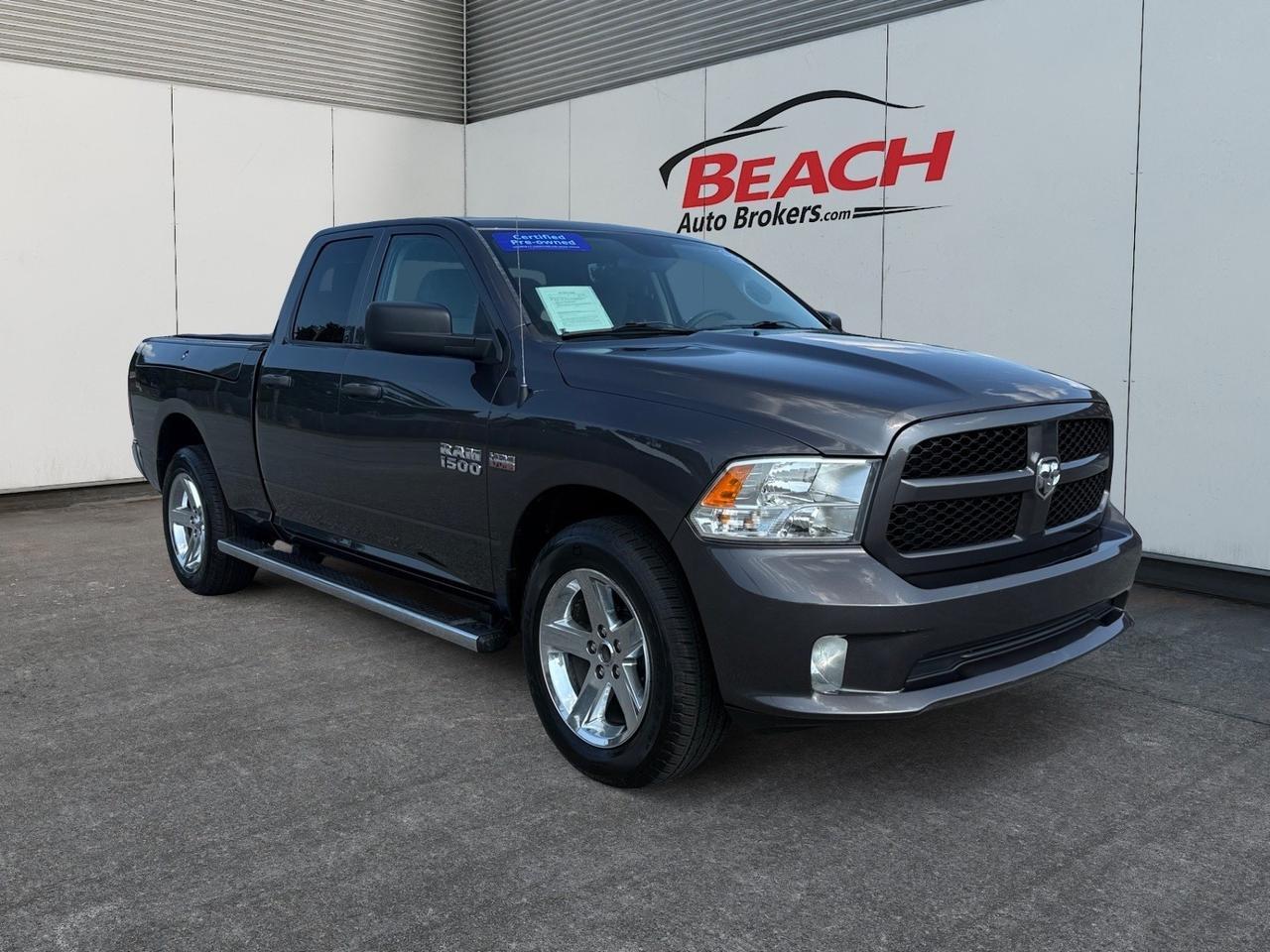 2018 Ram 1500 Express, BLUETOOTH, BACKUP CAMERA, TONNEAU COVER, RUNNING BOARDS, RAMBOXES, AFTER MARKET RADIO, POWER MIRRORS, BED LINER, TOW PACKAGE, TOW HOOKS, REMOTE KEYLESS ENTRY, COME AND TEST DRIVE THIS RAM 1500 TODAY!