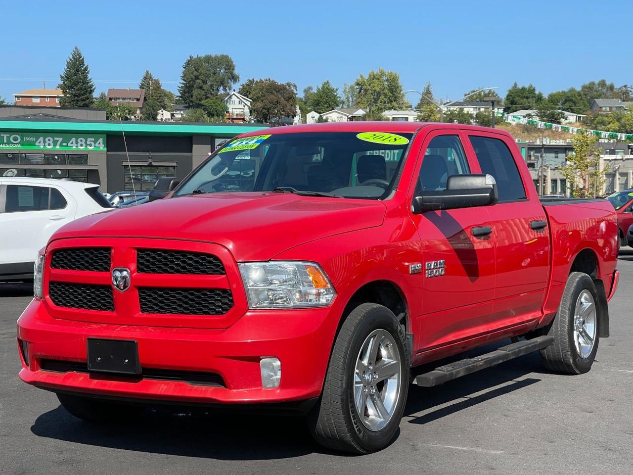 2018 Ram 1500 Express Crew Cab 4x4 5&apos;7 Box Spokane WA