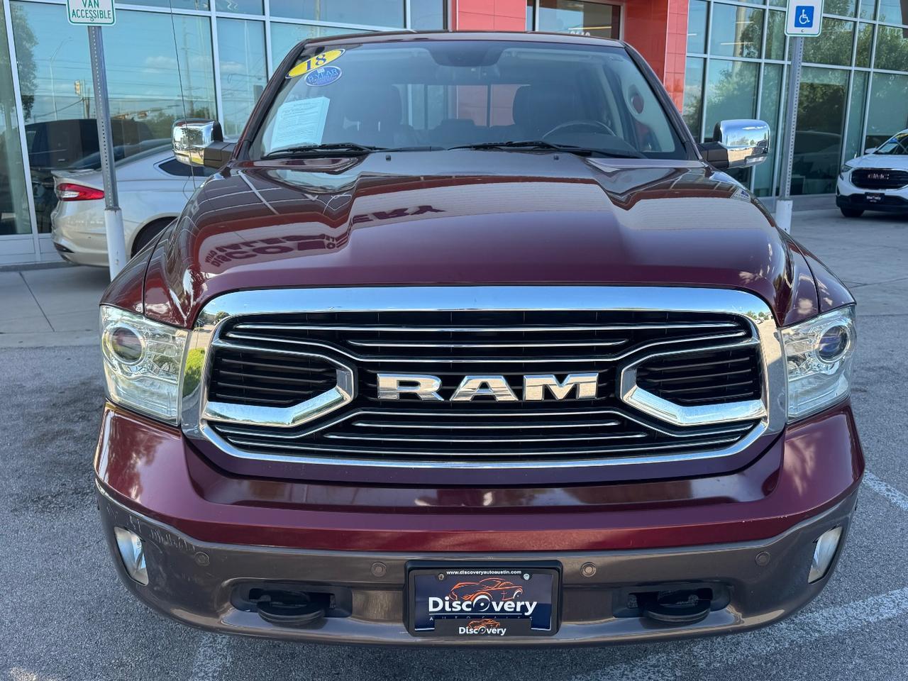 2018 Ram 1500 Longhorn Crew Cab 4x2 5&apos;7 Box Austin TX