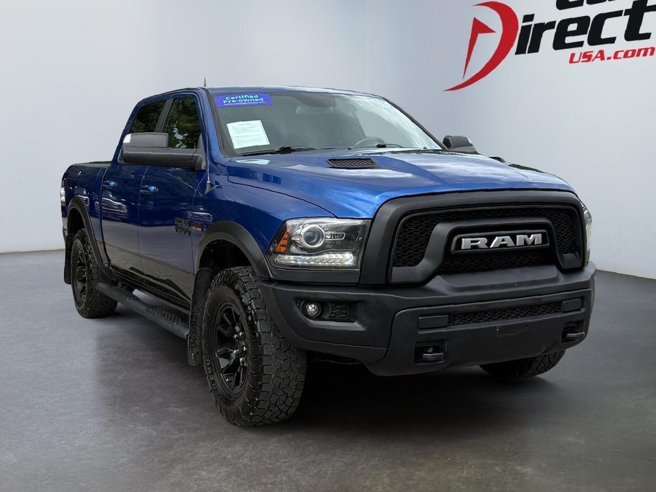 2018 Ram 1500 Rebel, CARGO BED DIVIDER, RUNNING BOARDS, TOW PACKAGE, FENDER FLARES, REMOTE KEYLESS START, APPLE CARPLAY/ANDROID AUTO, HEATED STEERING WHEEL & SEATS, BACKUP CAMERA WITH PARKING SENSORS, WIFI AVAILABLE, LOW MILES, CLEAN CARFAX, BECOME A REBEL! Virginia Beach VA