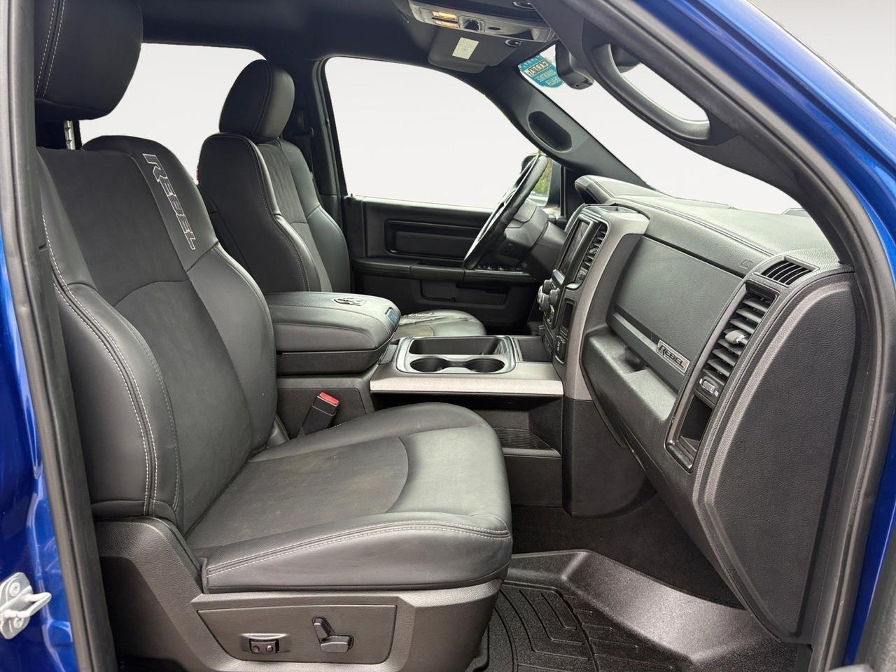2018 Ram 1500 Rebel, CARGO BED DIVIDER, RUNNING BOARDS, TOW PACKAGE, FENDER FLARES, REMOTE KEYLESS START, APPLE CARPLAY/ANDROID AUTO, HEATED STEERING WHEEL & SEATS, BACKUP CAMERA WITH PARKING SENSORS, WIFI AVAILABLE, LOW MILES, CLEAN CARFAX, BECOME A REBEL! Virginia Beach VA