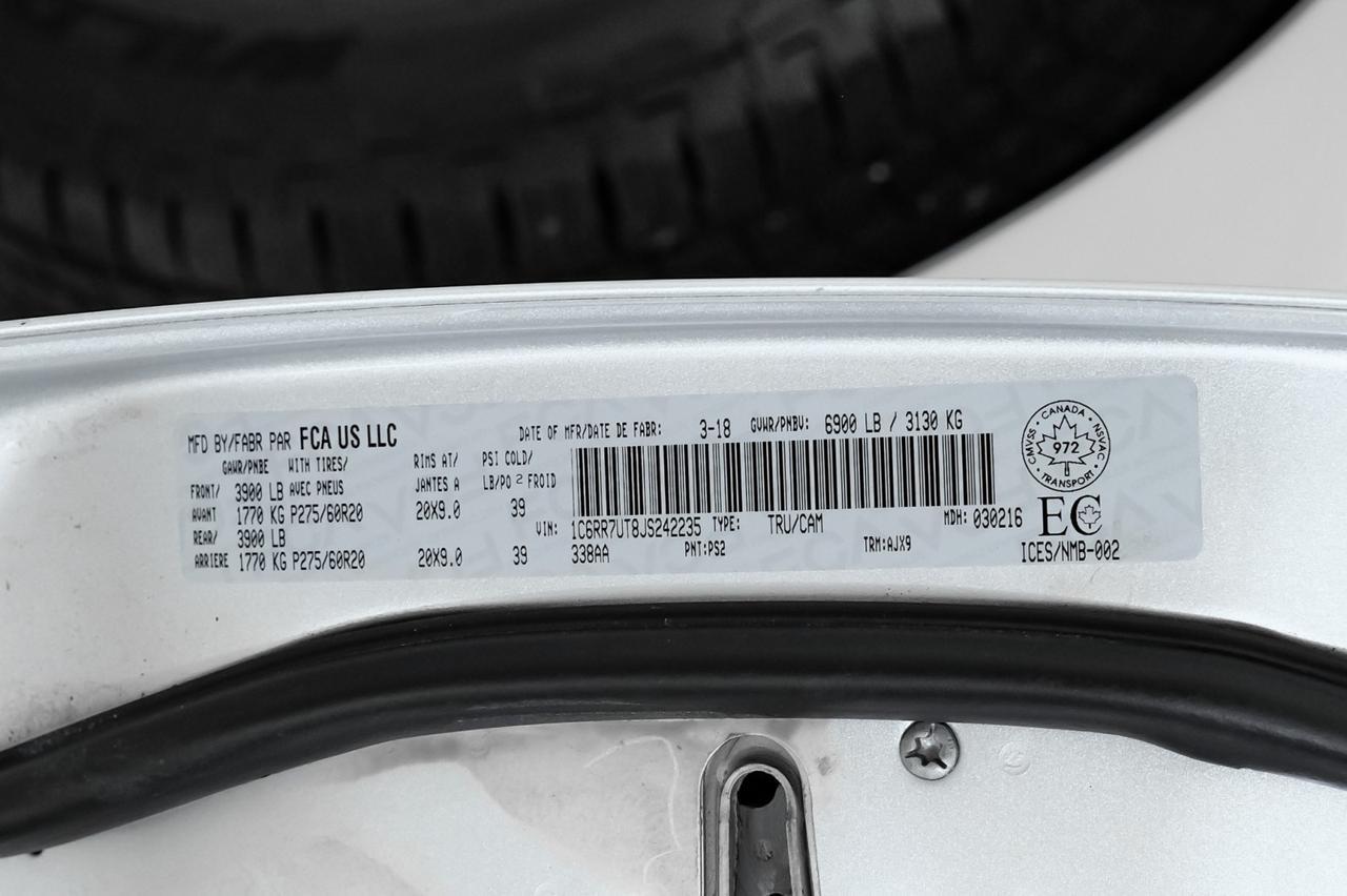 2018 Ram 1500 SPORT CREW CAB 4WD 5.7L HEMI NAVIGATION REAR CAMERA POWER DRIVER SEAT Carrollton TX