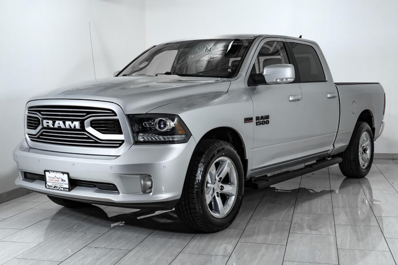 2018 Ram 1500 SPORT CREW CAB 4WD 5.7L HEMI NAVIGATION REAR CAMERA POWER DRIVER SEAT Carrollton TX