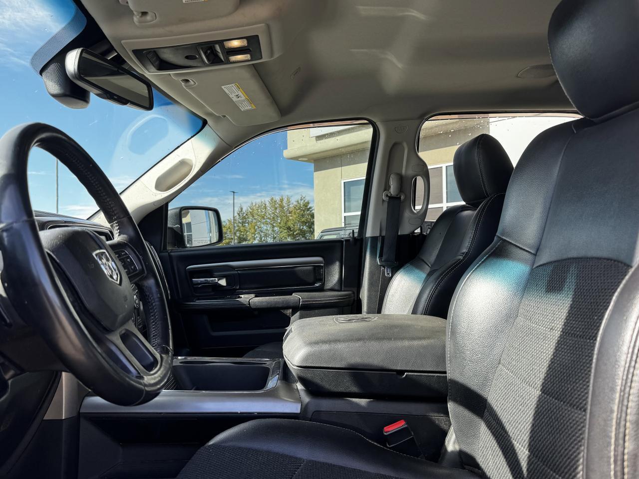 2018 Ram 1500 Sport Crew Cab 4x4 | Rig Ready Ram | HEMI V8 | Alpine Audio | Blue Streak Pearl Redwater AB