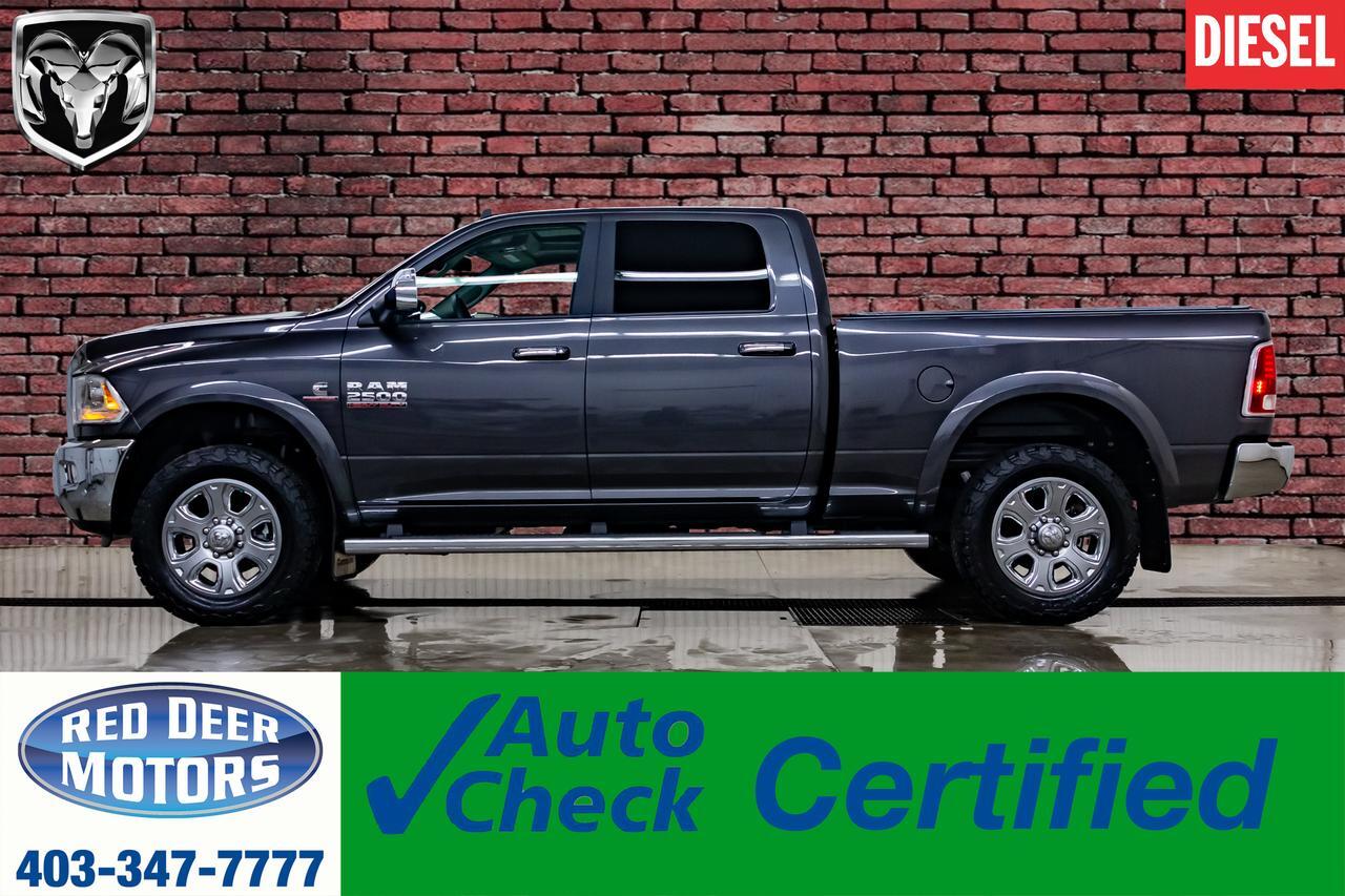 2018 Ram 2500 4x4 Crew Cab Laramie Diesel Leather Roof Nav