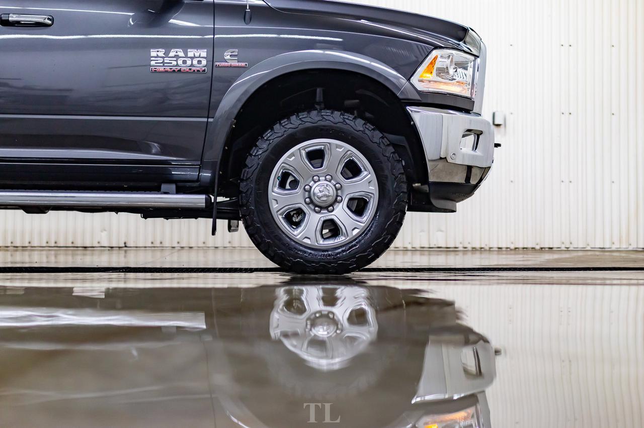 2018 Ram 2500 4x4 Crew Cab Laramie Diesel Leather Roof Nav Red Deer AB