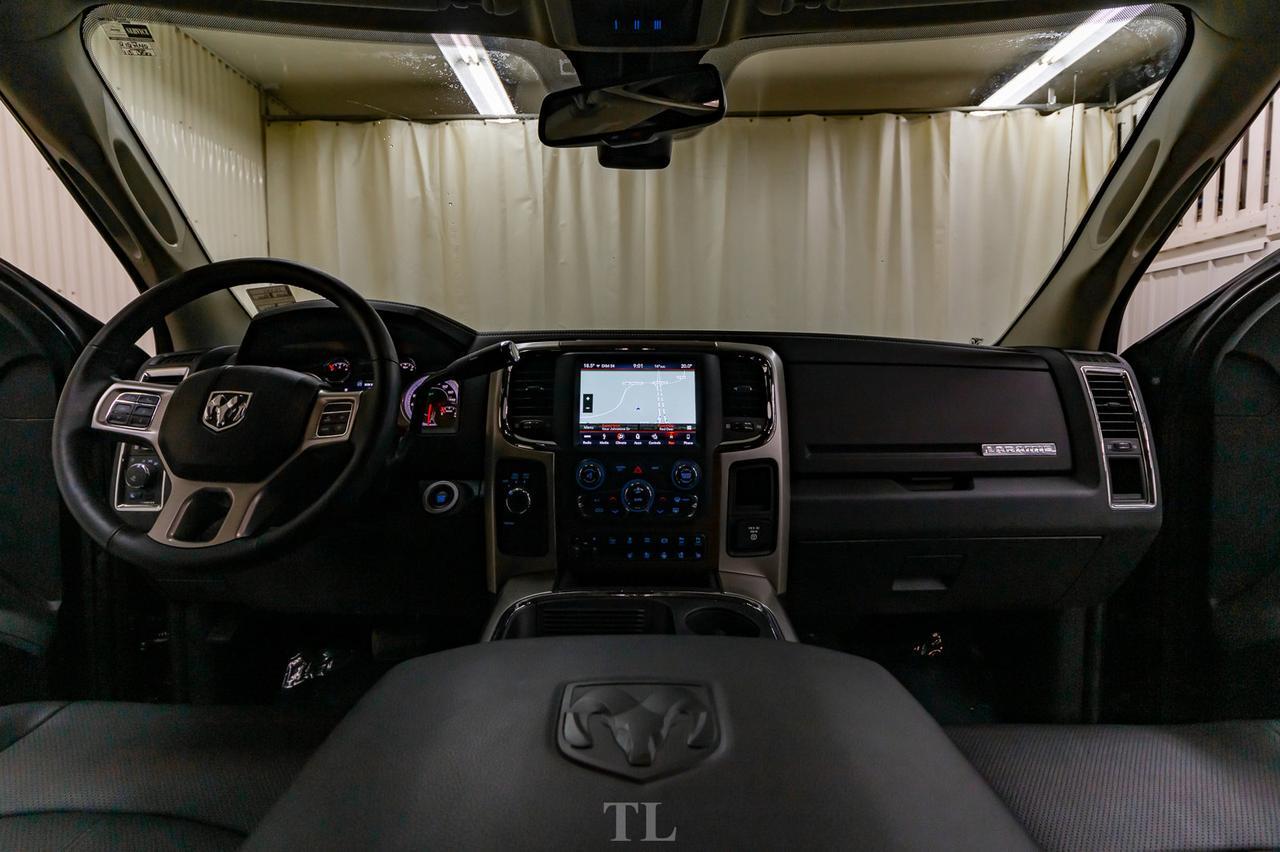 2018 Ram 2500 4x4 Crew Cab Laramie Diesel Leather Roof Nav Red Deer AB