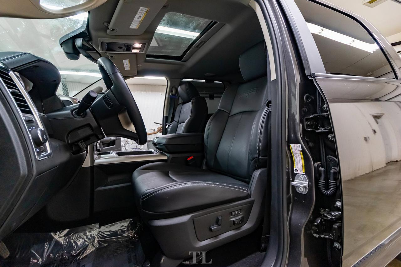 2018 Ram 2500 4x4 Crew Cab Laramie Diesel Leather Roof Nav Red Deer AB