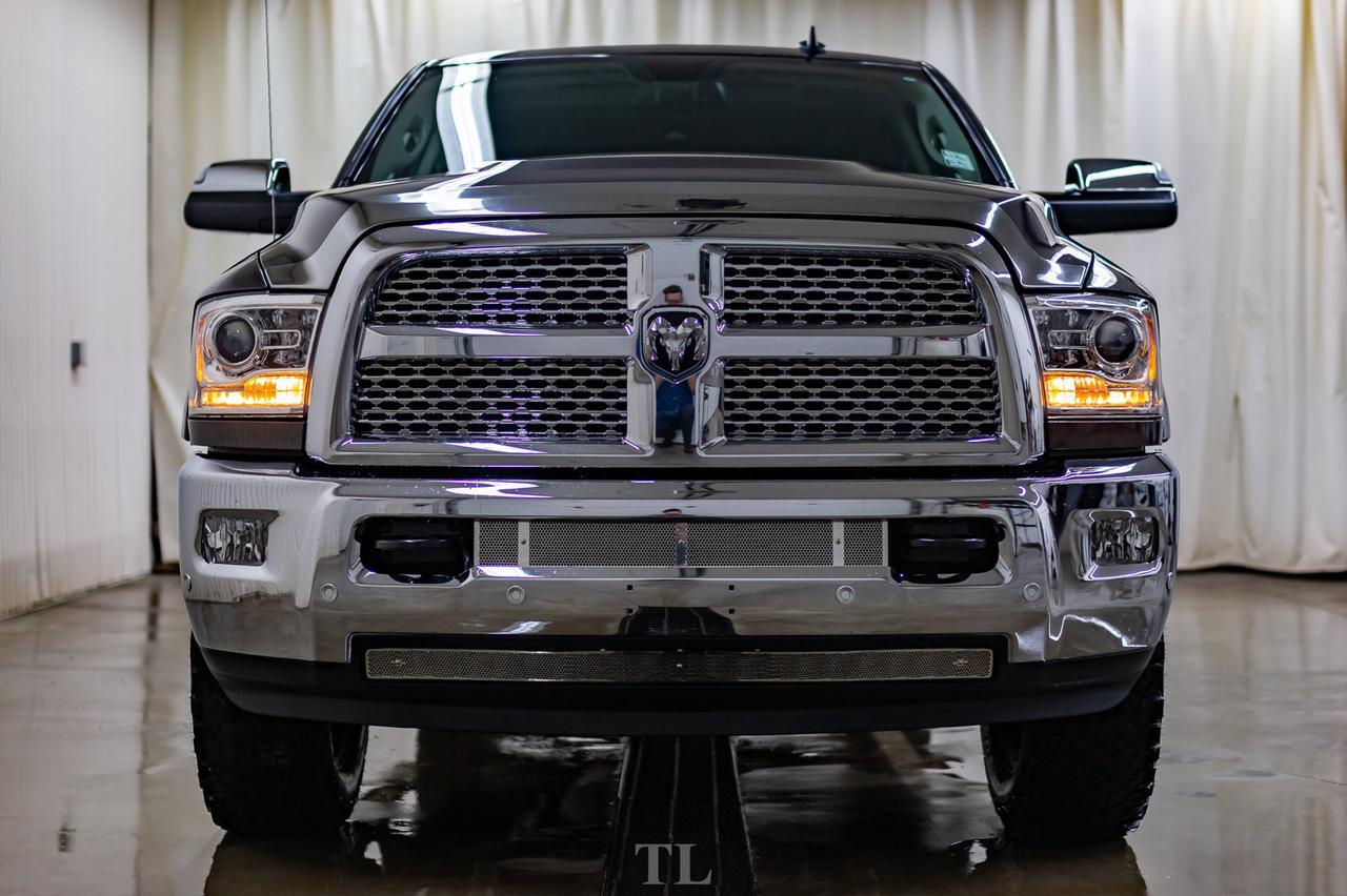 2018 Ram 2500 4x4 Crew Cab Laramie Diesel Leather Roof Nav Red Deer AB
