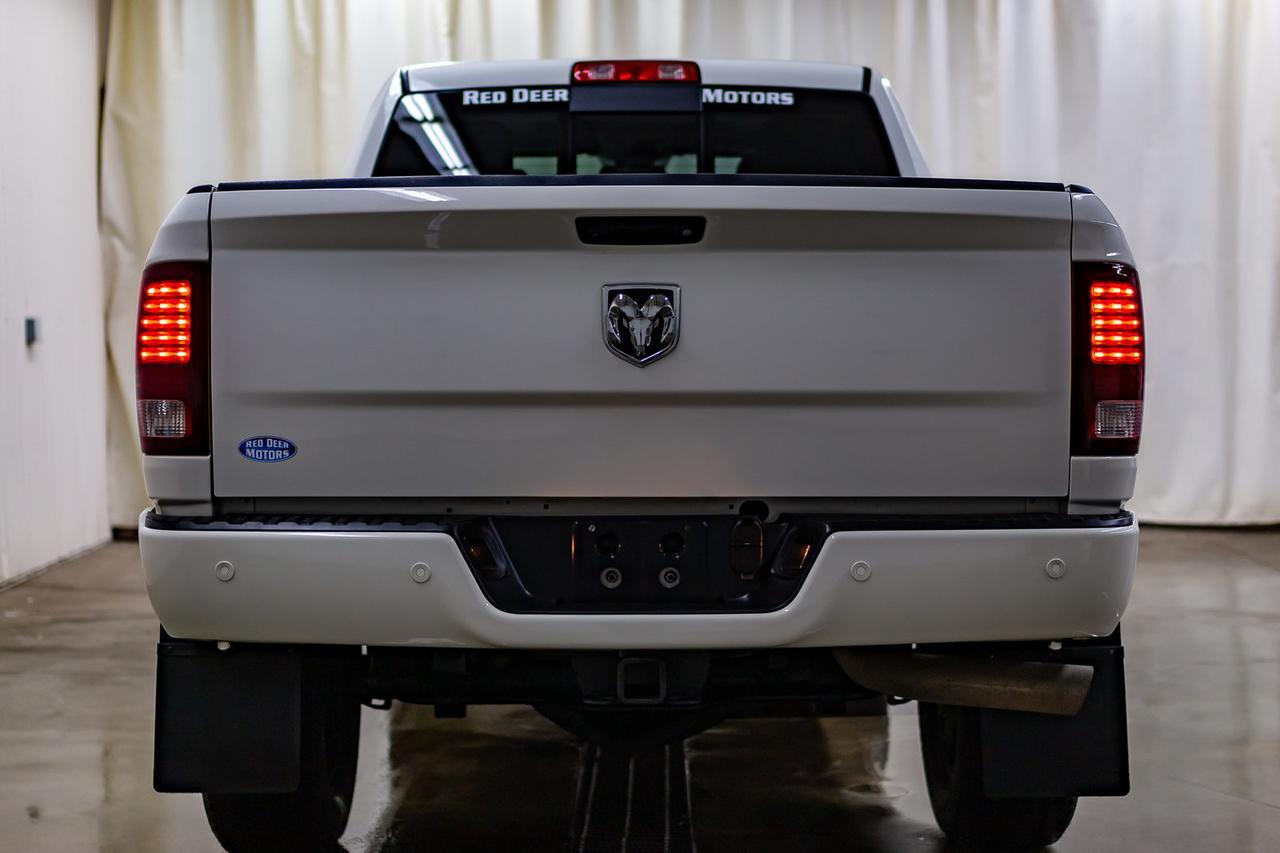 2018 Ram 2500 4x4 Crew Cab Laramie Diesel Leather Roof Nav Red Deer AB