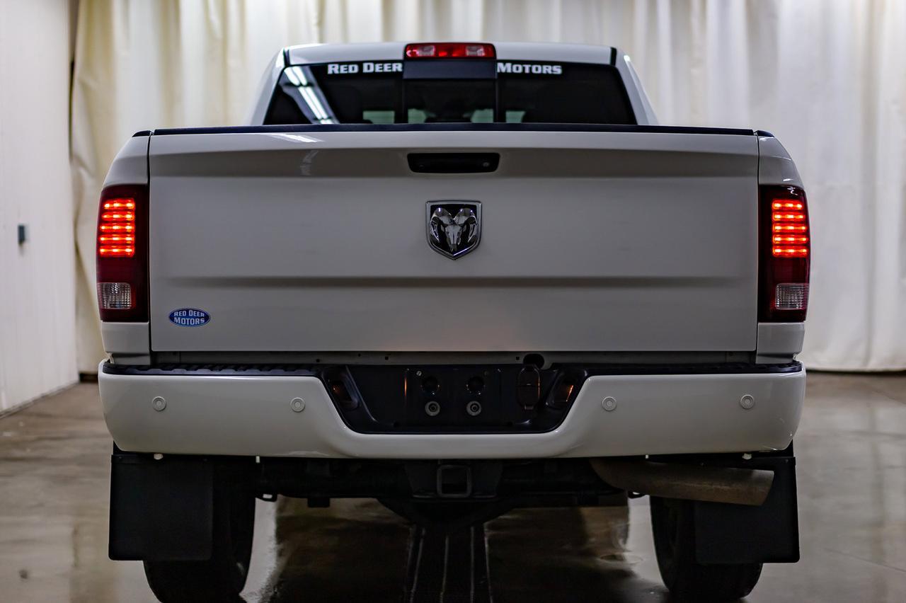 2018 Ram 2500 4x4 Crew Cab Laramie Diesel Leather Roof Nav Red Deer AB