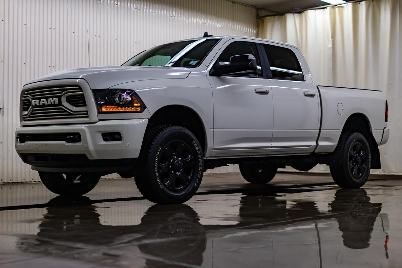 2018 Ram 2500 4x4 Crew Cab Laramie Diesel Leather Roof Nav Red Deer AB