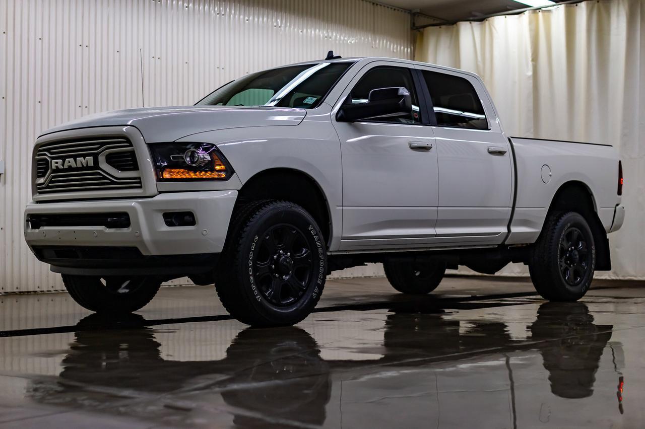 2018 Ram 2500 4x4 Crew Cab Laramie Diesel Leather Roof Nav Red Deer AB