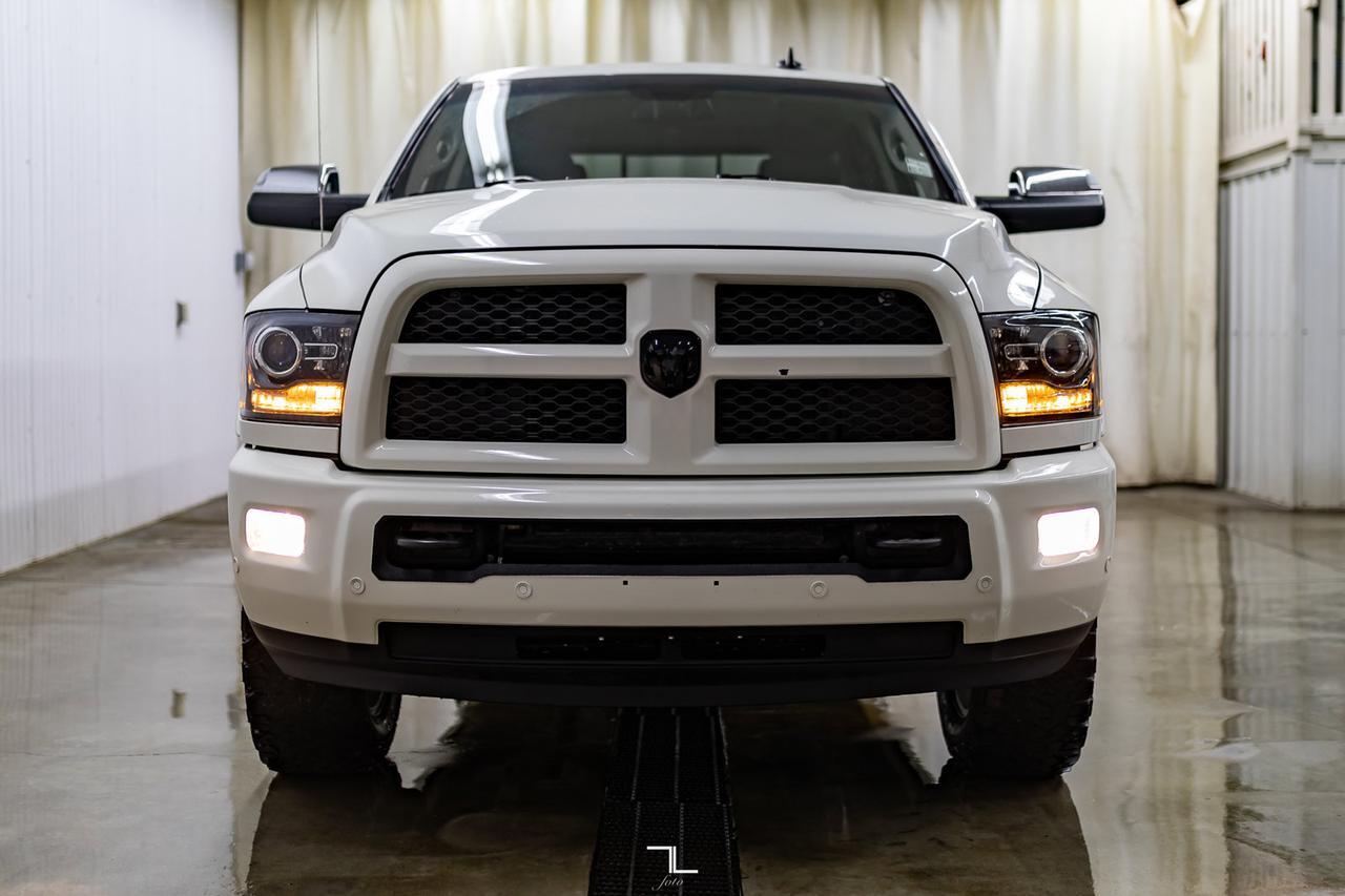 2018 Ram 2500 4x4 Crew Cab Laramie Diesel Manual Leather Roof Nav Red Deer AB